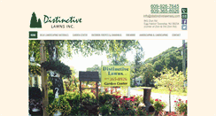 Desktop Screenshot of distinctivelawnsnj.com