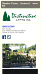 Mobile Screenshot of distinctivelawnsnj.com